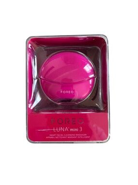 FOREO LUNA mini 3 Facial Cleansing Device - Bright Pink